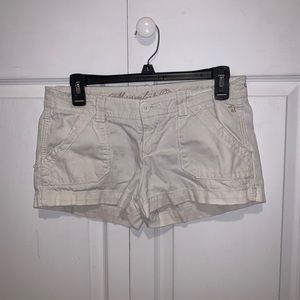 Abercrombie and Fitch White Shorts